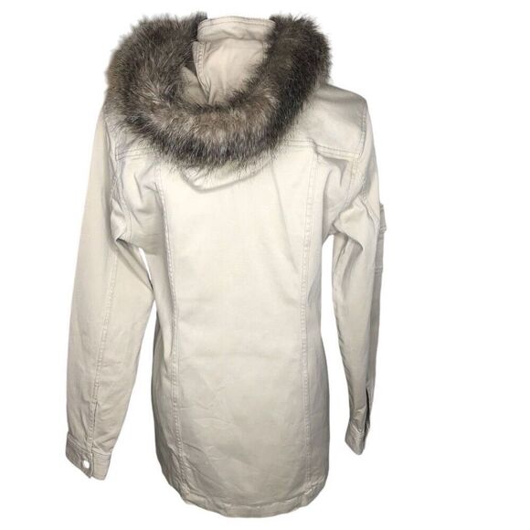 CAbi Beigecore, Preppy, Normcore Nanook Hooded Khaki Jacket Size S - Picture 4 of 16